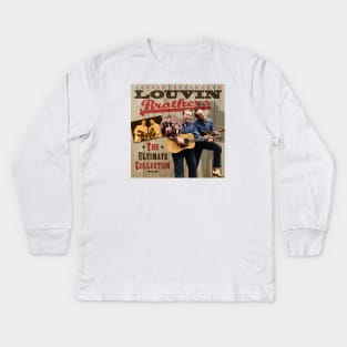 The Louvin Brothers - The Ultimate Country Collection Kids Long Sleeve T-Shirt